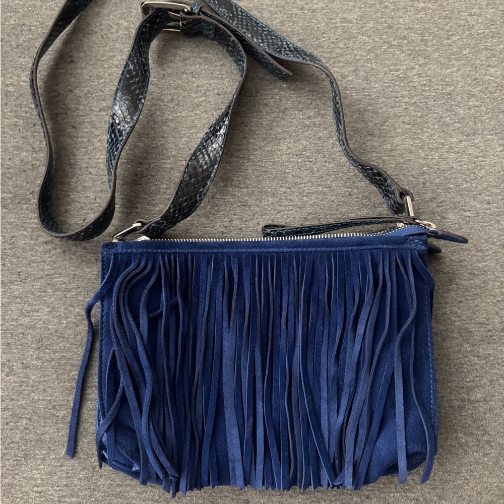 B. Makowsky Fringe Crossbody Bag